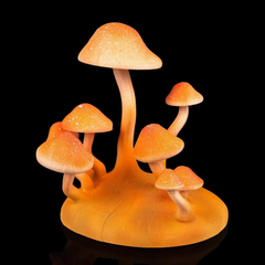 Fantasy Mushroom Shaped Phone Holder, Decorative Desktop Device Support Stand For Bedside And Workstation