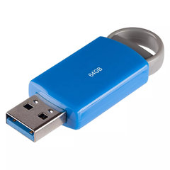 64 GB Cap‑Less Sliding USB 2.0 Flash Drive