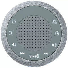 Bluetooth White Noise Alarm Clock Speaker with Color‑Changing Night Light