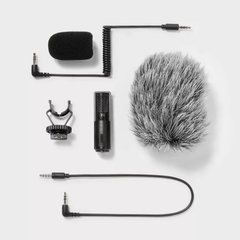 Omnidirectional 3.5mm Lavalier Condenser Microphone Set
