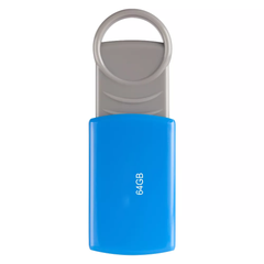 64 GB Cap‑Less Sliding USB 2.0 Flash Drive